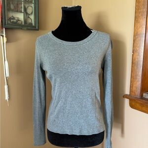 Brandy Melville Heather Gray Long Sleeve Top